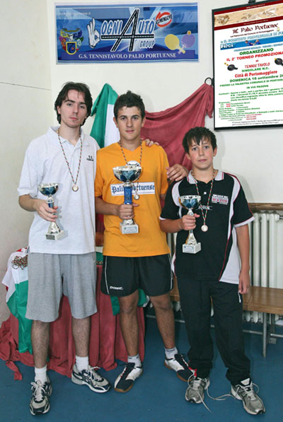 Manuele Ferrone Podio Torneo Portomaggiore