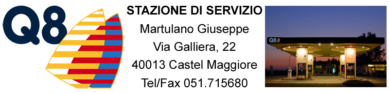 Sponsor Maior Logo Q8 Martulano Giuseppe